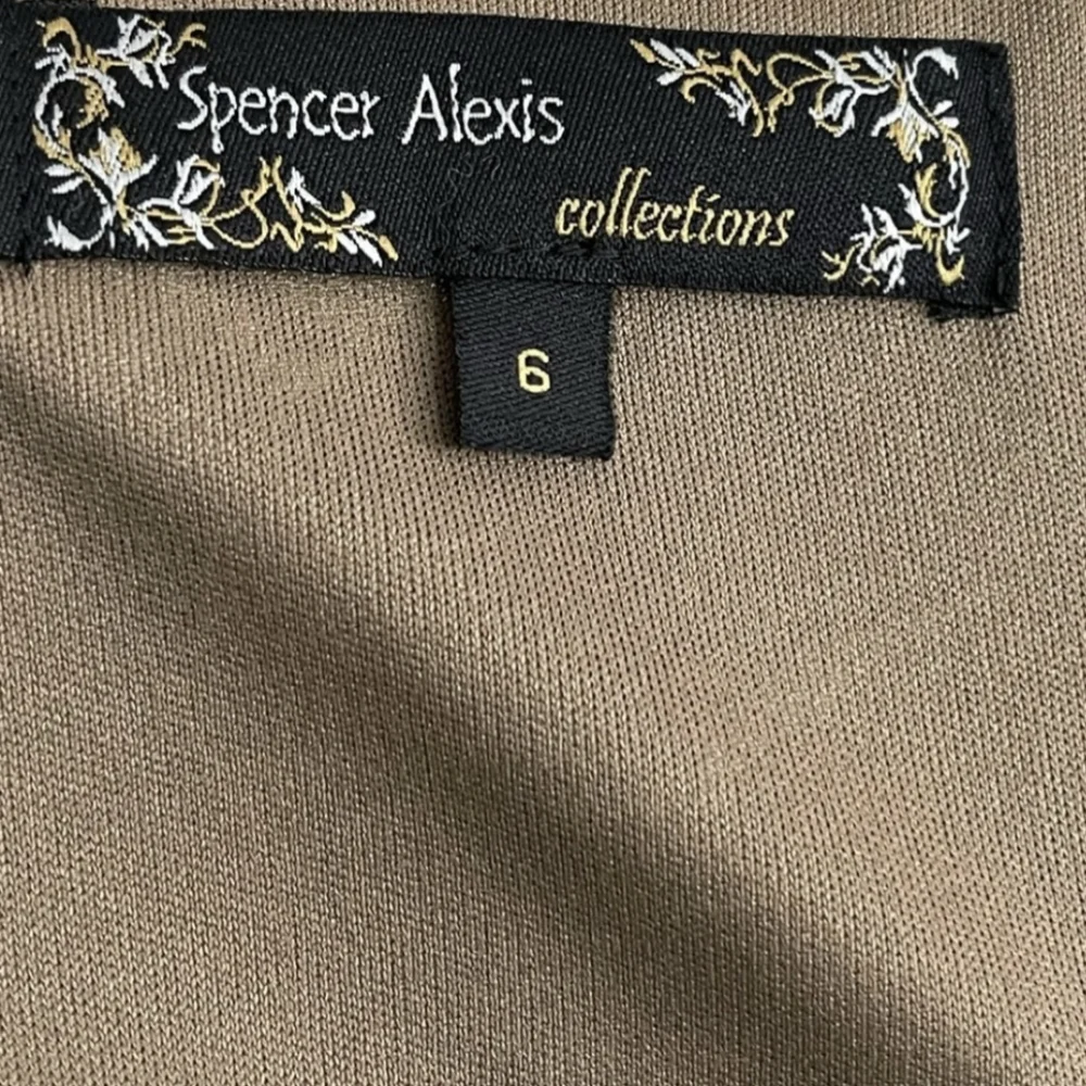 Vintage Spencer Alexis Black Floral Lace Cocktail Dress Gothic Goth Romantic